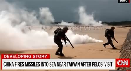 China fires missiles towards Taiwan in drill after US speaker Pelosi visit