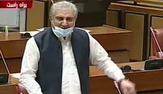 China Is On Forefront To Face India - Shah Mehmood Qureshi Fiery Speech In Senate