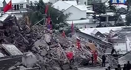 China landslide kills 8, buries 47 alive as rescuers race against time