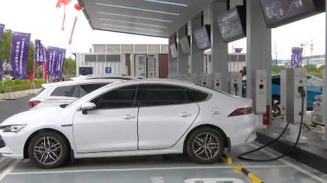 China's ultrafast EV charging station can charge 20 cars in 8 minutes