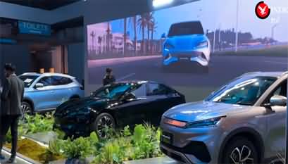 Chinese auto company BYD introduces three electric cars in Pakistan