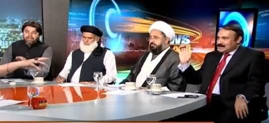Clash Between Ali Muhammad Khan (PTI) & Tariq Fazal Chaudhry (PMLN) In Live Show
