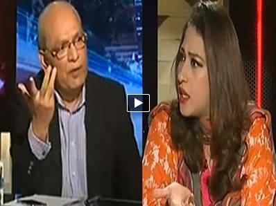Clash Between Anchor Mehar Bukhari and PMLN Mushahidullah Khan in Live Show