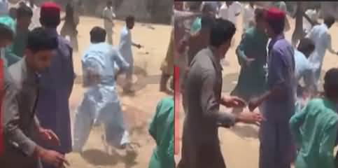 Clash between PPP workers and Arbab group workers in Tharparkar poling station