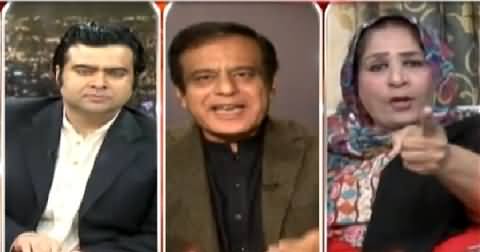 Clash Between Shibli Faraz (PTI) And Nighat Orakzai (PPP) in Live Show