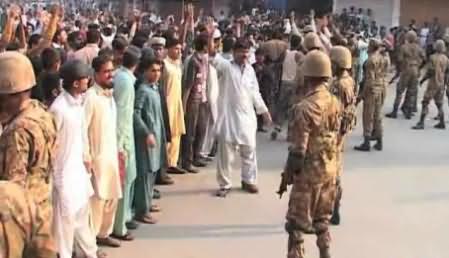 Clash Between Two Groups in Multan, Govt. Called Army Troops to Handle the Situation