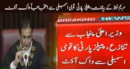 PPP walks out of NA session over CM Maryam Nawaz’s remarks