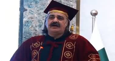 CM Ali Amin Gandapur addresses university students