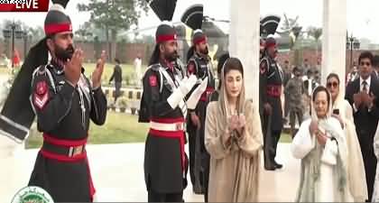 CM Maryam Nawaz joins Maarka-e-Haq ceremony at Wagah Border