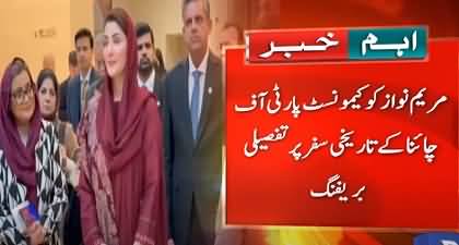 CM Punjab Maryam Nawaz visits Chinese museum in Shanghai