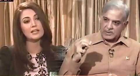CM Punjab Shahbaz Sharif Exclusive Interview with Reham Khan on PTV News - 8th August 2014