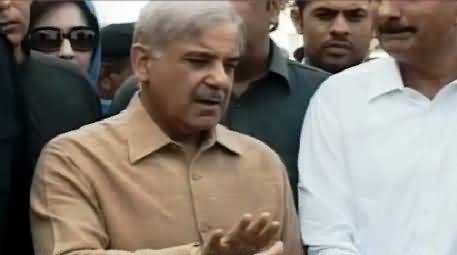 CM Punjab Shahbaz Sharif Talking To Media in Karachi – 3rd June 2015