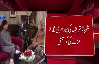 CM Punjab ShAhbaz Sharfi Meets Chaudhry Nisar