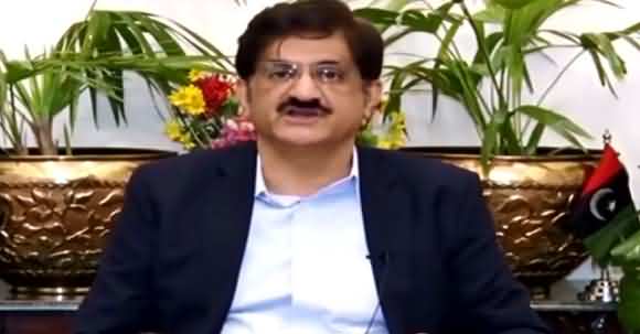 CM Sindh Murad Ali Shah’s Video Message Regarding Coronavirus Situation And Shab E Baraat