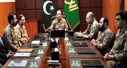 COAS General Asim Munir visits Bannu Cantt, vows to bring terrorist attack planners, facilitators to justice