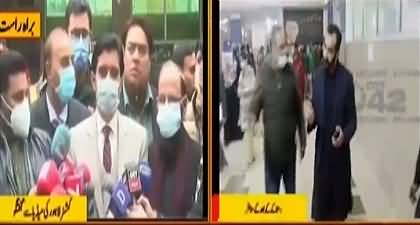Commissioner And DC Lahore talked to media about blast in Lahore