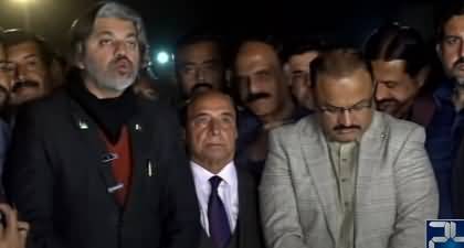 Commissioner Rawalpindi's confession: PTI Leaders Latif Khosa & Ali Muhammad Khan's Media Talk