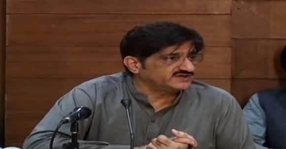 Corona Cases May Be Increased After 14 Days - Murad Ali Shah Media Talk