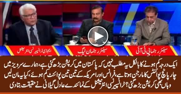 Corruption Didn't Increase in Pakistan - TIP Representative Adil Gillani Explains the Report