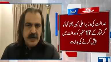 Court issues arrest warrants against Ali Amin Gandapur in Liquor case