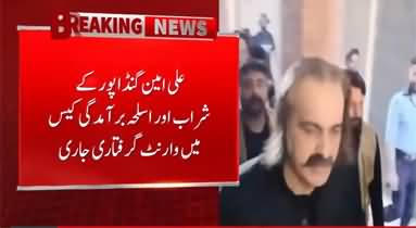 Court issues arrest warrants against former CM KPK Ali Amin Gandapur