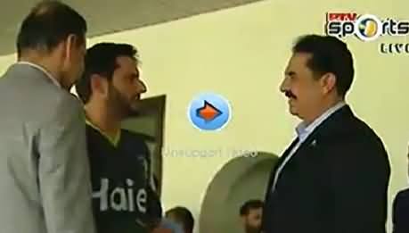 Cricket Match Between Pakistan Army & Pakistan Team, Army Chief As Special Guest