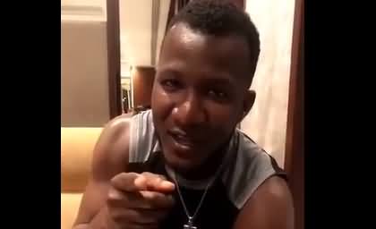 Cricketer Darren Sammy Praising Karachi Biryani In Urdu