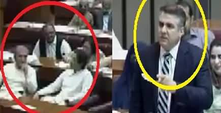 Daniyal Aziz badly criticizing Imran Khan In National Assembly