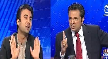 Debate Between Murad Saeed and Talat Hussain on Why PTI Supported Amir Dogar in Multan