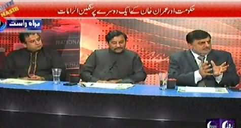 Debate With Nasir (Serious Allegations of PTI and PMLN) - 28th November 2014