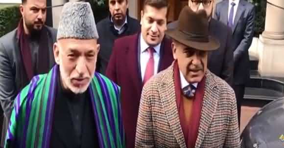 Delighted To Meet Nawaz Sharif, Hamid Karzai Talk After Meeting With Nawaz Sharif