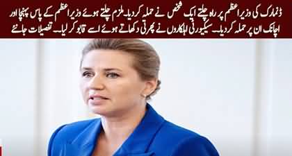 Denmark Female PM Assaulted By Man In Copenhagen