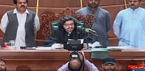 Deputy Speaker Dost Mazari rejects 10 votes of PMLQ after reading Ch Shujaat's letter