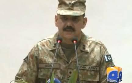 DG ISPR Asim Bajwa Media Briefing on Zarb e Azb Operation & Military Courts