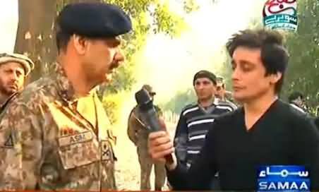 DG ISPR Asim Bajwa Telling What Message Children Gave to Army Chief Gen. Raheel Sharif