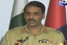 DG ISPR Major General Asif Ghafoor Press Conference – 4th June 2018