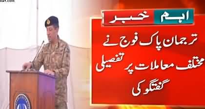 DG ISPR visits COMSATS University, holds special interactive session with students