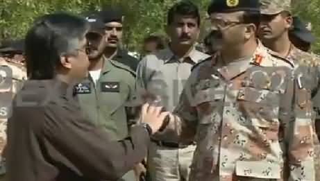 DG Rangers Sindh Maj. General Bilal Akbar Visited 150 Polling Stations In Badin