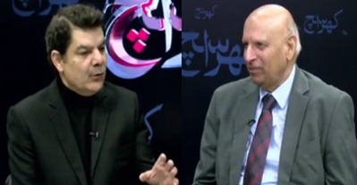 Do you have relations with Hareem Shah? Mubashir Luqman asks Governor Chaudhry Sarwar