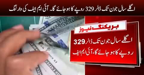 By June next year, the dollar will be worth 329 rupees - IMF warns Pakistan
