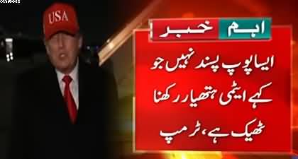 Donald Trump criticizes Pope Leo for his anti-war message