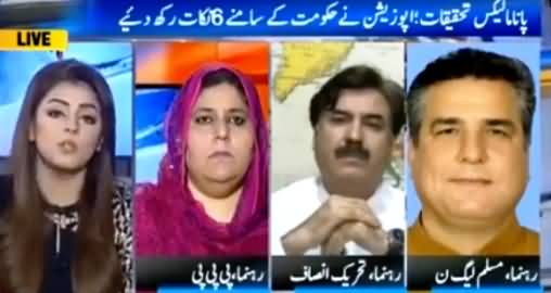 Dopehar ki Khaber (Panama Leaks Ki Tehqiqat Ka Issue) - 20th June 2016