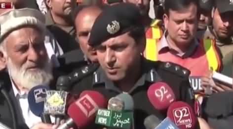 DPO Charsadda Sohail Khan Media Talk After Suicide Attack on Session Court