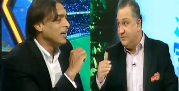 Dr. Nauman Niaz Insults Shoaib Akhtar During Live Transmission