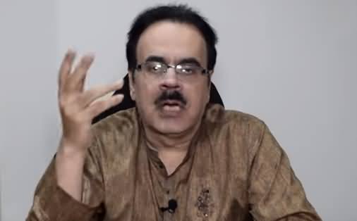 Dr. Shahid Masood Analysis on Different Issues on His Official Youtube Channel