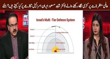 Dr. Shahid Masood's opinion on Iran's attack on Israel