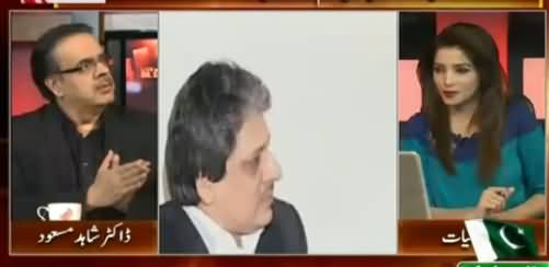 Dr. Shahid Masood Telling Inside Story of Meeting Between Zardari & Ishrat-ul-Ibad in Dubai