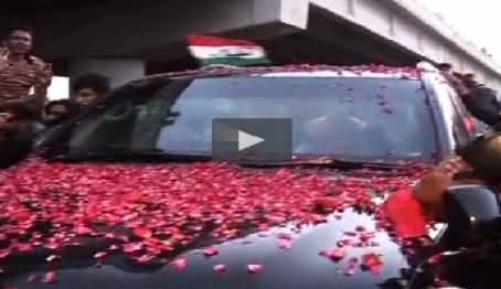 Dr. Tahir ul Qadri Reached Lahore, Congratulating Whole Pakistan on Gathering in Lahore