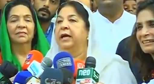 Dr. Yasmin Rashid Media Talk About Today's Election, Appeals Voters To Come Out