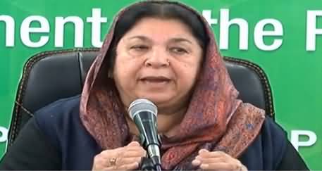 Dr. Yasmin Rashid Press Conference On Insaf Sehat Card In Lahore - 11th February 2019
